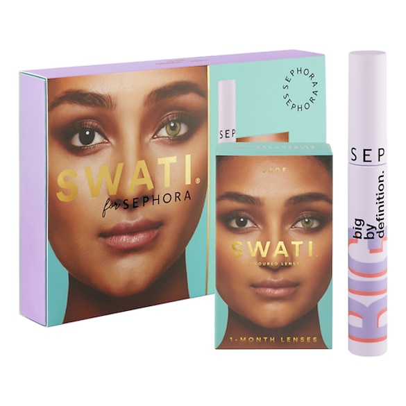 Swati Contact Lenses - Sada barevných čoček a řasenky, SEPHORA COLLECTION